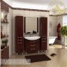 Мебель для ванной Акватон - АРИЯ 80 Н коричневая