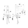 Смеситель для раковины Lemark Villa LM4806B Смеситель для раковины Lemark Villa LM4806B