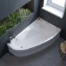 Ванна акриловая Koller Pool Nadine 150х100 L Асимметричная, белая Ванна акриловая Koller Pool Nadine 150х100 L Асимметричная, белая